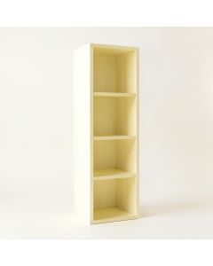 Dawn Dell Narrow Cubby Tower - Ivory (synthetic illustration; no displayed measurements)