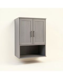 Cove Crossing Wall-Mounted Laundry Cabinet - Gray (synthetic illustration; no displayed measurements)