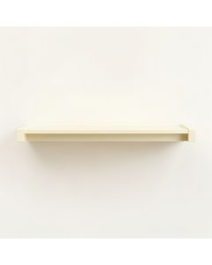 Hazel Arc Wall-Mounted Shelf - Cream (synthetic illustration; no displayed measurements)