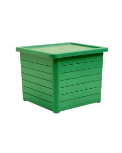 Lake Canyon Closed Outdoor Storage Box - Green (synthetic illustration; no displayed measurements)