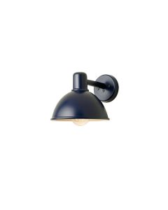 Laurel Canyon Wall Sconce Mounted On A Plain Wall - Navy (synthetic illustration; no displayed measurements)