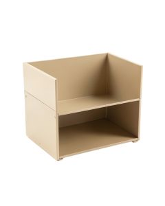 Lake Bridge Empty Raised Planter - Beige (synthetic illustration; no displayed measurements)