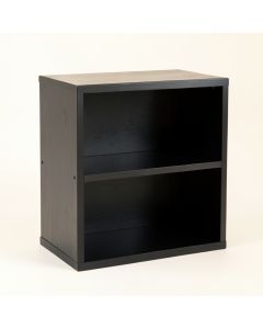 Linden Bluff Low Toy Storage Unit - Black (synthetic illustration; no displayed measurements)