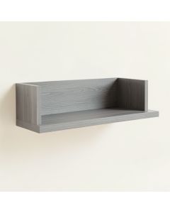 Flint Canyon Wall-Mounted Shelf - Gray (synthetic illustration; no displayed measurements)