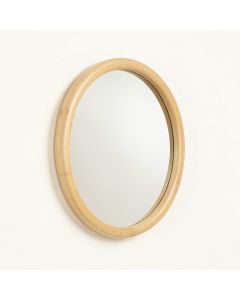Hazel Crest Framed Wall Mirror - Cream (synthetic illustration; no displayed measurements)