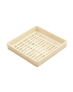 Slate Dale Empty Under-Desk Cable Tray - Cream