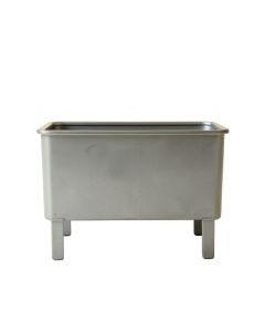 Maple Crest Empty Raised Planter - Gray