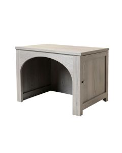 Briar Field Empty Furniture-Style Litter Enclosure - Gray (synthetic illustration; no displayed measurements)