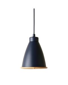 Hill Crossing Pendant Light Suspended From One Plain Cable - Navy