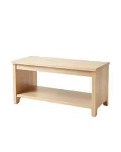 Flint Edge Indoor Bench - Beige (synthetic illustration; no displayed measurements)