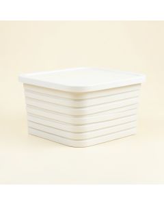 Rowan Canyon Closed Outdoor Storage Box - White (synthetic illustration; no displayed measurements)