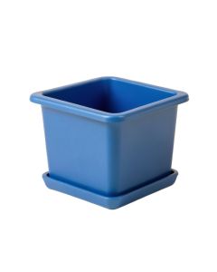 Aspen Branch Empty Planter - Blue