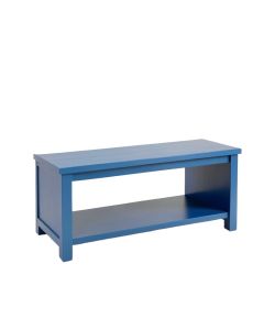 Juniper Bluff Indoor Bench - Blue (synthetic illustration; no displayed measurements)