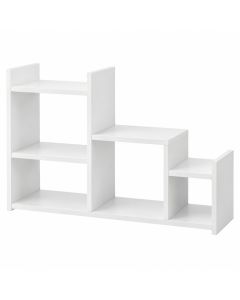 Rowan Dell Desktop Shelving Unit - White