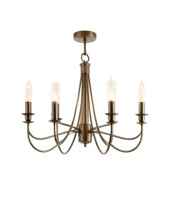 Abbondanza 6 - Light Candle Style Drum Chandelier (synthetic illustration; no displayed measurements)