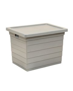 Flint Bluff Closed Outdoor Storage Box - Gray (synthetic illustration; no displayed measurements)