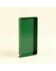 Lake Crest Narrow Outdoor Storage Bench - Green (synthetic illustration; no displayed measurements)