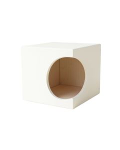 Birch Bridge Wall-Mounted Cat Perch - White