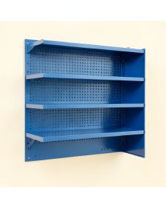 Alder Dale Empty Wall-Mounted Tool Organizer Panel - Blue (synthetic illustration; no displayed measurements)