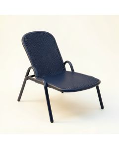 Bay Arc Outdoor Lounge Chair (synthetic illustration; no displayed measurements)