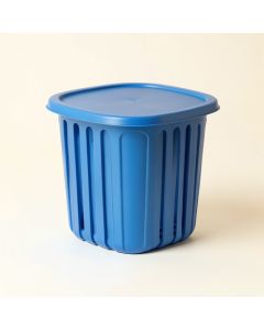 Birch Crest Laundry Hamper - Blue (synthetic illustration; no displayed measurements)