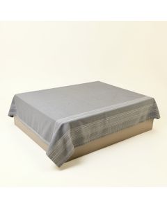 Summit Edge Flat Bed Sheet - Gray (synthetic illustration; no displayed measurements)