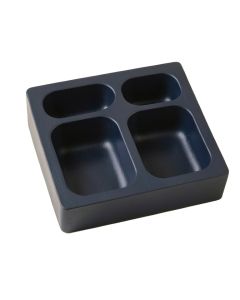 Wren Arc Empty Pantry Drawer Organizer Insert - Navy