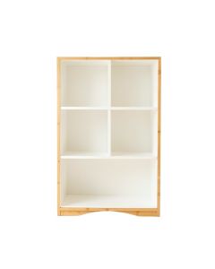 Alder Crossing Freestanding Bookcase - White