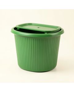 Spruce Bridge Laundry Hamper - Green (synthetic illustration; no displayed measurements)