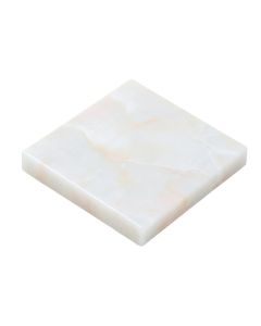 0.8 '' X 0.8 '' Seashell Mosaic Tile In White Opal (synthetic illustration; no displayed measurements)