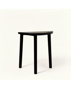 Aspen Branch Compact Balcony Table - Black (synthetic illustration; no displayed measurements)