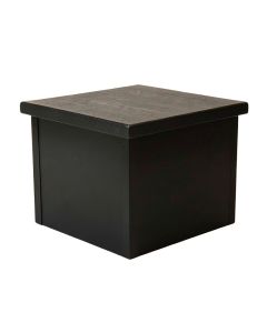 Ash Dale Closed Outdoor Storage Box - Black (synthetic illustration; no displayed measurements)