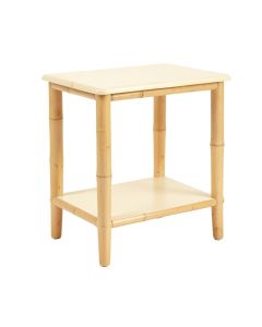 Oak Crossing Side Table - Cream (synthetic illustration; no displayed measurements)