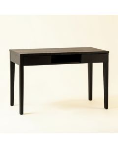 Slate Edge Writing Desk - Black (synthetic illustration; no displayed measurements)