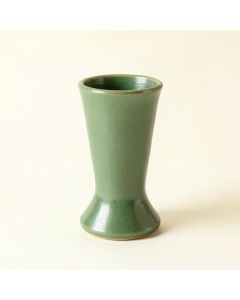 Shore Bend Empty Candle Holder - Green (synthetic illustration; no displayed measurements)