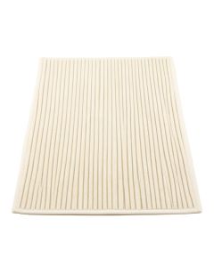 Stone Edge Bath Mat - Ivory (synthetic illustration; no displayed measurements)