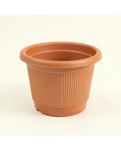 Moss Branch Empty Planter - Terracotta (synthetic illustration; no displayed measurements)