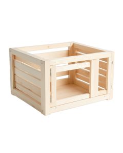 Bay Canyon Empty Furniture-Style Pet Crate - Ivory