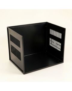 River Arc Empty Furniture-Style Pet Crate (synthetic illustration; no displayed measurements)