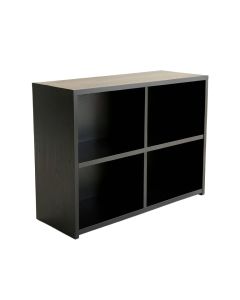 Clay Crest Desktop Shelving Unit - Black
