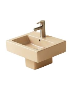Archer Vitreous China Rectangular Undermount Bathroom Sink With Overflow
