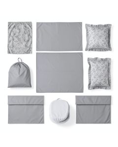 Woodsy Eleven-Piece Nursery Decor Set (synthetic illustration; no displayed measurements)