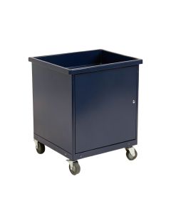 Moss Bridge Empty Rolling Workshop Cart - Navy (synthetic illustration; no displayed measurements)