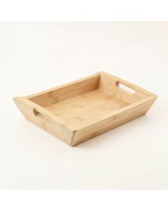 Spruce Branch Serving Tray - Beige (synthetic illustration; no displayed measurements)