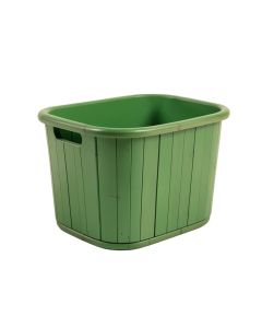 Juniper Bend Laundry Hamper - Green (synthetic illustration; no displayed measurements)