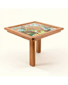 2000 Piece 72 '' Maple Deluxe Puzzle Table (synthetic illustration; no displayed measurements)