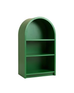 Alder Bend Freestanding Bookcase - Green (synthetic illustration; no displayed measurements)
