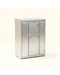 High Security 7 Door Front Load 4C Horizontal Mail Center (synthetic illustration; no displayed measurements)