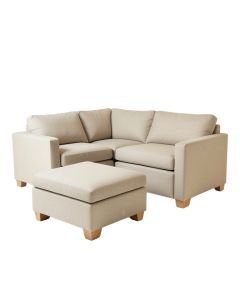Delphina 103 '' Wide Linen Sofa & Chaise With Ottoman (synthetic illustration; no displayed measurements)