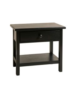 Shore Crest Nightstand - Black